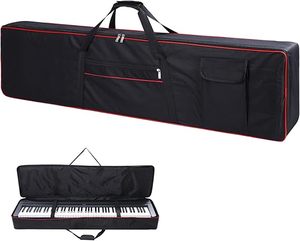 88 <b>Keys</b> Portable Padded Keyboard Case Electric Piano Keyboard Gig Bag with Adjustable Shoulder Strap Well-padded Keyboard Case - Product Image 1