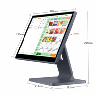 Système de point de vente tactile ultra-fin en alliage d'aluminium Windows/Android S18-imin Swan1 pour caisse enregistreuse POS