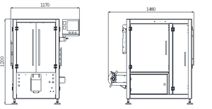 Máquina Empacadora Automática para Arroz, Granos <span class=keywords><strong>de</strong></span> Café, Chips <span class=keywords><strong>de</strong></span> Plátano, Semillas, Granos, Sal Granulada, Pequeña, 1 kg, 2 kg, 5 kg - Product Image 6