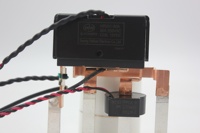 Relais de verrouillage E-POWER HR201-80A 80A avec shunt 300 et transformateur de courant 5(80)A pour compteur d'énergie triphasé prépayé