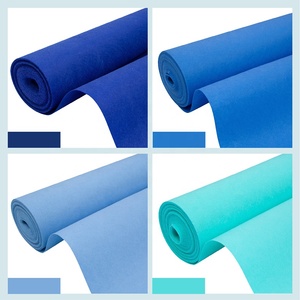Vente en gros de tapis en feutre <span class=keywords><strong>bleu</strong></span> en rouleau, tapis pour coureurs d'événements d'exposition, tapis en feutre <span class=keywords><strong>bleu</strong></span> uni, tapis en feutre à l'aiguille en polyester non tissé - Product Image 5