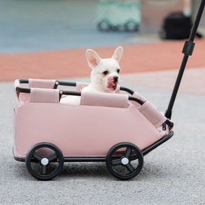 Poussette <span class=keywords><strong>pour</strong></span> animaux <span class=keywords><strong>de</strong></span> compagnie Bunnyhi STC001 à 4 roues, petit transporteur <span class=keywords><strong>pour</strong></span> chiens et chats, sac à dos en <span class=keywords><strong>tissu</strong></span>, design <span class=keywords><strong>cage</strong></span> <span class=keywords><strong>pour</strong></span> les voyages et le <span class=keywords><strong>transport</strong></span> - Product Image 2