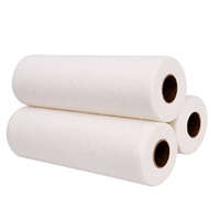 Rouleau de fibre de bambou chiffon de nettoyage réutilisable lavable cuisine ménage lingettes de nettoyage