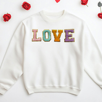 Patch de Pâques Iron on Chenille brodé Glitter Cheer Games pour T-shirt Hoodies
