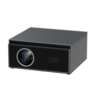 Projecteur A80 Full HD 1080P, rapport d'aspect 16:9/4:3, lampe LED, durée de vie de 20 000 heures, Android 13, 310 lumens ANSI, home cinéma portable