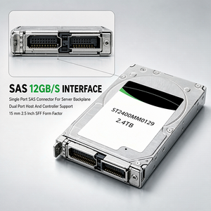 2.4TB 2.5 Inch <b>Internal</b> Enterprise <b>Hard</b> <b>Drive</b> ST2400MM0129 SAS 12Gbps 10000RPM 256MB Cache 15mm HDD For Server RAID Data Center - Product Image 1