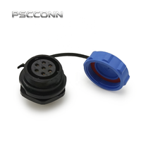 Connecteur étanche IP68 de qualité industrielle PSCCONN SP21 à 7 broches, prise et fiche aviation haute puissance compatibles avec Weipu