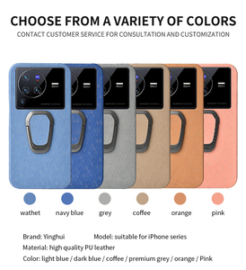 Funda personalizada de fábrica <span class=keywords><strong>para</strong></span> <span class=keywords><strong>vivo</strong></span> x80 pro, cubierta de cuero pu con soporte <span class=keywords><strong>para</strong></span> teléfono móvil, anillos - Product Image 6