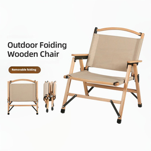 Sillas Plegables de Madera Resistentes y Ligeras <span class=keywords><strong>para</strong></span> Eventos al Aire Libre, <span class=keywords><strong>Playa</strong></span>, Picnic, <span class=keywords><strong>para</strong></span> Personas con Sobrepeso - Product Image 5