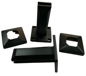 Espigas de vidrio cuadradas de acero inoxidable 304, valla para piscina, abrazadera para espiga, jardín doméstico, escaleras, balaustrada, barandilla, balcón, suelo de vidrio, almeja - Product Image 5