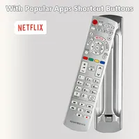 N2QAYB001010 para reemplazo de mando a distancia de TV Panasonic con botón Netflix, 2, 2, 2, 1, 2, 2, 2, 1, 2