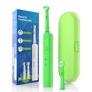 Brosse à dents électrique hybride, chargement par type C, étanche IPX7, rechargeable, avec 2 têtes de brosse pour adultes et couples - Product Image 4