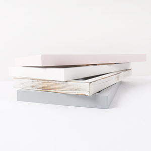 Cornice Fotografica in Legno Impermeabile per Mani e <span class=keywords><strong>Piedi</strong></span> del Neonato, Installazione da Tavolo, Forma Rettangolare - Product Image 4