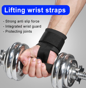 Correas de Levantamiento de <span class=keywords><strong>Pesas</strong></span> de Alta Resistencia con Logotipo Personalizado, Transpirables, Protección para las Palmas, Alivio del <span class=keywords><strong>Dolor</strong></span>, Muñequeras para Ejercicio y Fitness - Product Image 2