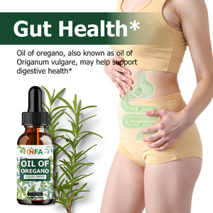 Gouttes liquides d'huile d'origan de qualité industrielle avec supplément alimentaire d'origan pour le soutien des programmes de nettoyage et de détoxification continus - Product Image 4