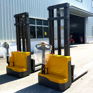 Lithium Pin <span class=keywords><strong>Stacker</strong></span> 1000kg 1 tấn nâng chiều cao 1500 mét 1600 mét đầy đủ điện tự nâng <span class=keywords><strong>Stacker</strong></span> cho nhiều ứng dụng - Product Image 1