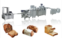 Machine automatique commerciale de fabrication de pain d'équipement de boulangerie ligne de production complète de pain