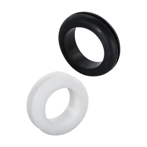 Joint en caoutchouc noir double face pour la protection des câbles des boîtes de distribution/armoires - Product Image 1