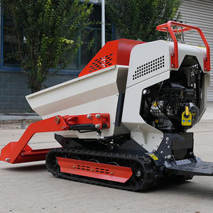 सोओ ई हाइड्रोलिक गैसोलीन 500 किलो मिनी ट्रैक क्रॉलर डम्पर ट्रक ट्रांसपोर्टर - Product Image 6