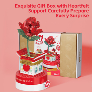 Jaki Mới Đến Tự Làm Lắp Ráp Mini Câu Đố Gấu Nhựa Xây Dựng Khối Gạch Đồ Chơi Bộ Đồ Chơi Cho Cô Gái Mô Hình Loại - Product Image 3