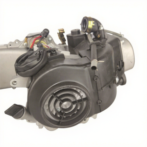 Nouvel ensemble moteur complet GY6 <span class=keywords><strong>50cc</strong></span> 80cc monocylindre, carter court 40 cm pour <span class=keywords><strong>scooter</strong></span> et cyclomoteur à roue <span class=keywords><strong>de</strong></span> 10 pouces, remplacement <span class=keywords><strong>de</strong></span> courroie 669 - Product Image 4