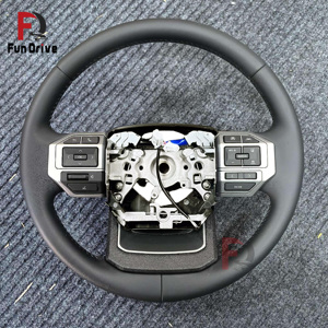 Volant en bois <span class=keywords><strong>GR</strong></span> en stock pour <span class=keywords><strong>Toyota</strong></span> Tacoma LC79 4Runner Mark X <span class=keywords><strong>CHR</strong></span> Série 79 Hilux Vigo Hiace Prius Celica RAV4 Innova - Product Image 5