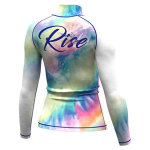 Traje de Baño de Talla Grande para Niñas, Traje de Baño de Una Pieza de Manga Larga para Mujer, Shorts de Sublimación, Protección Solar para la Playa - Product Image 4