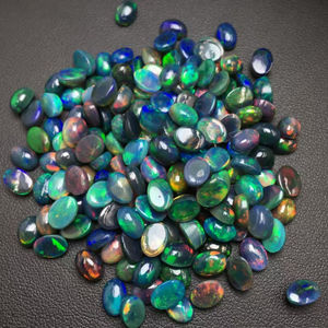 オーストラリアブラックオパール天然宝石とクリスタルReikiヒーリングストーンカラフルオパールカボション宝石装飾用 - Product Image 2