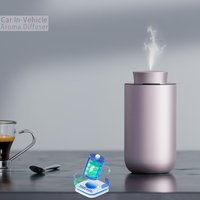 Diffuseurs d'huiles essentielles populaires pour voiture, diffuseurs d'arômes miniatures rechargeables, nébuliseur d'arômes, diffuseur de parfum