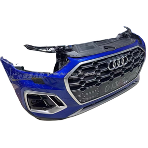 Pièces automobiles - Kits de <span class=keywords><strong>carrosserie</strong></span> extérieure en plastique, pour Audi Q5L 2019-2025, composants du pare-chocs avant, capot moteur, panneaux d'ailes - Product Image 3