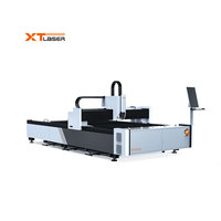 XTLASER Série W 1500mm * 3000mm Machines de découpe laser 3000w en acier de haute qualité pour l'industrie des pipelines