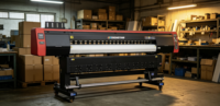 Imprimante éco-solvant grand format haute vitesse 1,8 m avec tête I3200 pour impression personnalisée de papiers peints et de caissons lumineux intérieurs