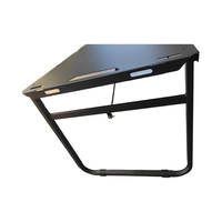 Table pliante en fer léger Portable mobilier moderne extérieur multifonction carré de cuisine en métal Durable une seconde