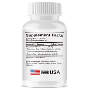 Keto bhb แคปซูลลดน้ำหนักอย่างรวดเร็วผลิตภัณฑ์ความงามสำหรับการเผาผลาญไขมันและการอดอาหารฉลากส่วนตัว - Product Image 3