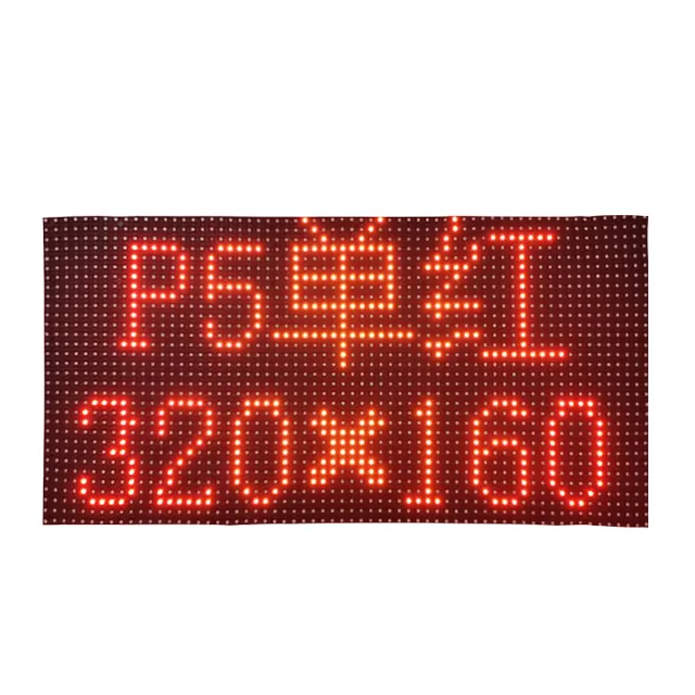 LED MODULE P5 ngoài trời đơn sắc kép màu LED độ nét cao di chuyển quảng cáo Màn hình hiển thị
