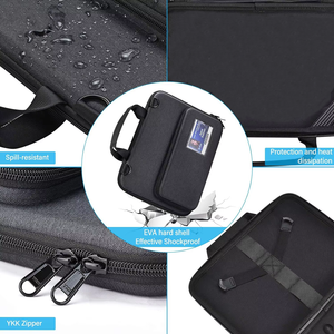 Always-on Work in <strong>Case</strong> Hard EVA Laptop <strong>Case</strong> with Handle Shoulder Strap 14 15 15.6 Inch <strong>Chromebook</strong> EVA <strong>Case</strong> with Front Pocket - Product Image 4