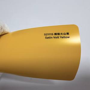 Película Protectora de Pintura (PPF) de TPU Satinado de Primera Calidad, Color Amarillo Volt, 1.52*3M, Antiarañazos, con Efecto de Cambio de Color - Product Image 2