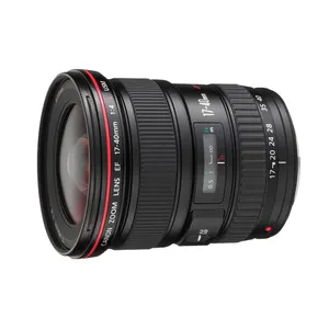 Canon 17-40 lensler için 99% yeni EF 17-40mm f/4L USM Canon lensi 650D 700D 760D 70D 80D 7D 6D 5D2 5D3 1Dx T5i T6 T6 Dslr kamera