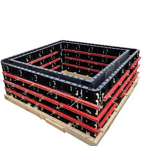 Sistema de Encofrado Modular de Plástico Reutilizable para la Construcción de Villas y Piscinas - Product Image 1