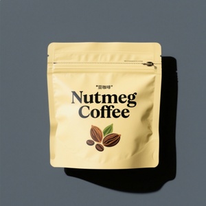 Sacs d'emballage pour café à fond plat, personnalisés avec logo, 250g 500g, avec valve et fermeture éclair, pour café et thé, vente en gros - Product Image 3