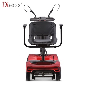 Scooter Eléctrico Plegable Ligero y Portátil de 4 Ruedas para Personas Mayores y Adultos con Discapacidad, con Batería Extraíble - Product Image 6
