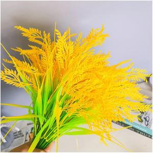 ดอกไม้ประดิษฐ์แบบก้านเดี่ยวสำหรับตกแต่งผนัง  ช่อดอกไม้เลื้อย  วัสดุพลาสติกเป็นมิตรกับสิ่งแวดล้อม สำหรับตกแต่งเพดานสำนักงานและภายในอาคาร - Product Image 5