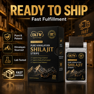 Custom Shilajit Oral Strips Mouth Melting Film with Zinc for Mineral Support, Private Label Supply - Product Image 4