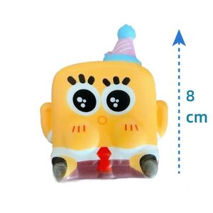 ของเล่นบีบฟองน้ำสปองจ์บ็อบ สควิดวอร์ด TPE สำหรับเด็กอายุ 5 ถึง 7 ปี ของขวัญคลายเครียดสำหรับทุกเพศ - Product Image 3