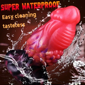 NNSX Tapón Anal de Silicona, Dildo Monstruoso Grande con Base Curva y Nudo, Juguetes Sexuales para Adultos para Hombres y Mujeres Avanzados, Venta al por Mayor - Product Image 3