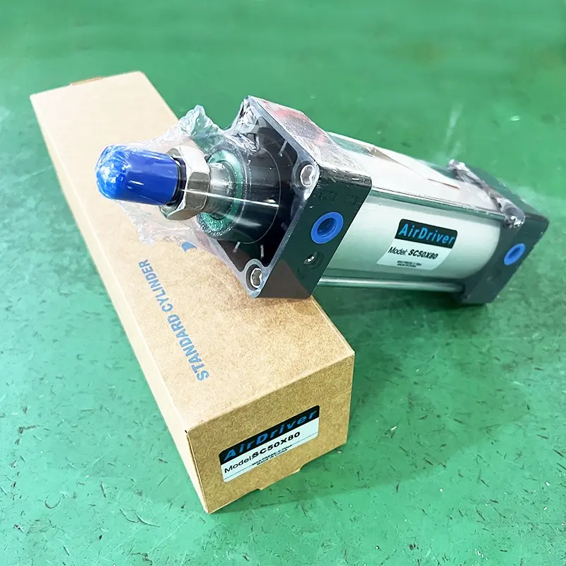 New model Dust-proof Green Seal ring SC Pneumatic Cylinder Airtac Standard double acting Good Quality High pressure air cylinder