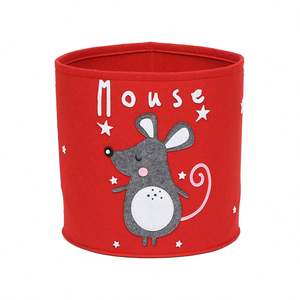 Felt Animal Design Foldable Fabric Collapsible Toy Felt <b>Storage</b> Box <b>Storage</b> <b>Baskets</b> for Kid - Product Image 3