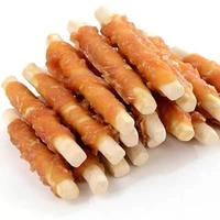 Friandises séchées pour chats et poulets en gros d'usine - Riches en protéines, sans céréales, pour la santé des dents, de la peau et du pelage, formes variées (Donut tranché)