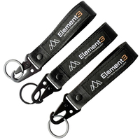 Lanière courte anti-perte portable avec logo personnalisé, imprimée par transfert thermique, en nylon/polyester, pour la promotion d'entreprise