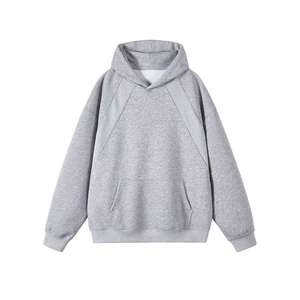 เสื้อสเวตเชิ้ตมีฮู้ดบุขนแกะอเนกประสงค์เรียบง่ายสำหรับผู้ชาย - Product Image 2